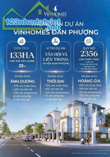 Bán liền kề biệt thự PK Ánh Dương 72 100 350m trúc chính kinh doanh MT tỉnh lộ 442 siêu - 4