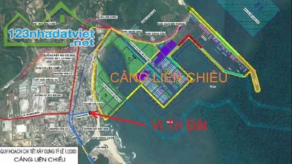 Lô đất vàng 822m2-Mặt tiền cảng Liên Chiểu-Trung tâm thương mại tự do Đà Nẵng -Giá chỉ - 2