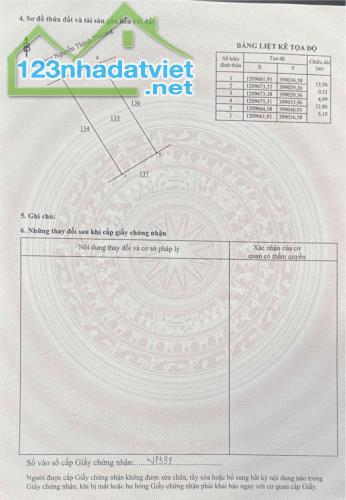 Bán đất Mặt tiền Nguyễn Thành Phương, Thống Nhất, Biên Hòa: 5 x 14, giá: 5,68 tỷ. - 3