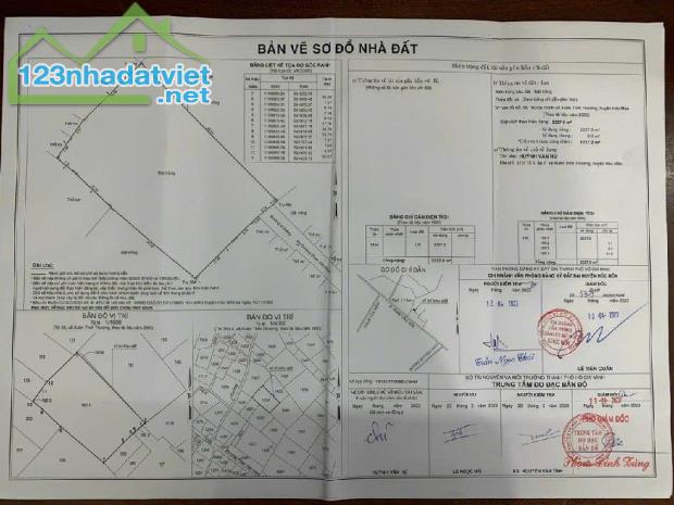 BÁN ĐẤT VƯỜN 2227M2- GIÁ CHỈ 5 TRIỆU/M2 - XUÂN THỚI THƯỢNG - HOC MÔN - 5