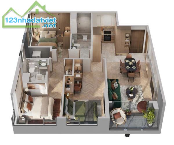 BÁN CHUNG CƯ 91M2, 3PN, CĂN GÓC TẠI TÒA PACIFIC - VINHOMES CỔ LOA