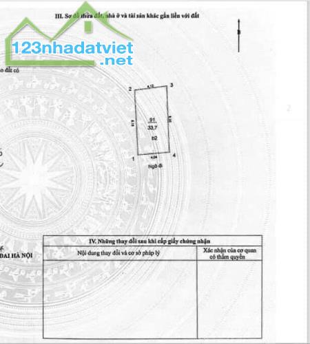 Gia đình có nhu cầu chuyển chỗ ở mới nên cần bán nhà gần Tương Mai, Hai Bà Trưng, HN, - 2