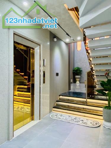 Chỉ 9.9 tỷ có nhà 5 lầu đẹp xe hơi ngủ đông Lê Văn Thọ kèm thang máy NT XỊN 68m2 gần CV. - 3