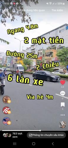 Nhà mặt tiền Cộng Hòa, Tân Bình, 166m2, ngang ~5m, chủ ngộp bank 27 tỷ - 1