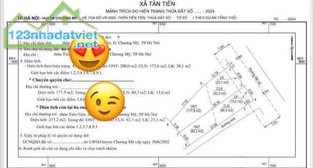 165M2 mặt trục chính kinh doanh đường trải afphan siêu đẹp tại tân tiến chương mỹ Lô GÓC - 4