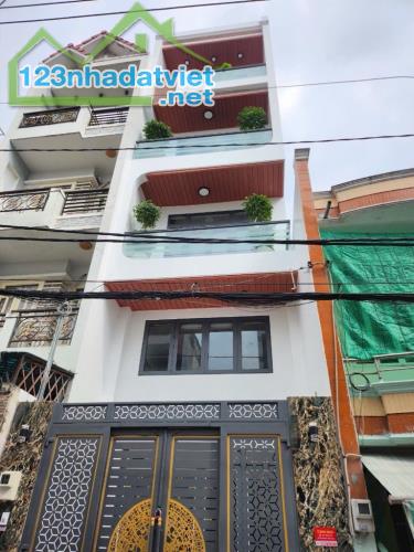 Bán nhà MỚI gần Hương Lộ 2, Bình Tân, 4x13.5m (54m2), 4.5 tầng, 5PN, hẻm 6m, giá chỉ  6tỷ5 - 4