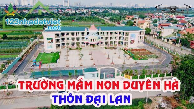 MẢNH ĐẤT ĐẠI LAN DUYÊN HÀ, THANH TRÌ 64M2 MẶT TIỀN 4,4M PHÂN LÔ ĐẸP 2,8 TỶ