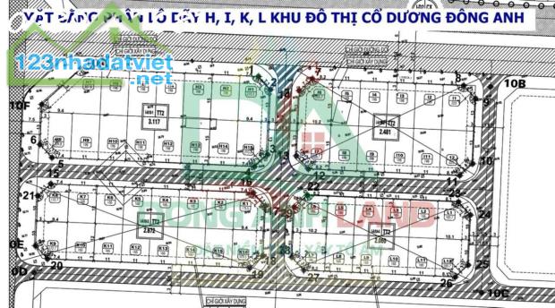 BÁN ĐẤT BIỆT THỰ KHU ĐÔ THỊ CỔ DƯƠNG TIÊN DƯƠNG ĐÔNG ANH MẶT ĐƯỜNG 30M KINH DOANH ĐỈNH - 2