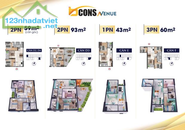 Bcons Avenue - Chung cư tiện nghi, đẳng cấp - 2