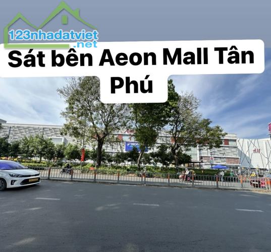 💥XE TẢI  KINH DOANH - SÁT BÊN AEON MALL TÂN PHÚ - CHỈ 8,99 TỶ - Dt : 4 x 26m - 3 TẦNG ĐÚC