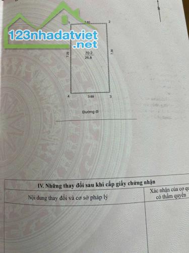 Bán Nhà Hoàng Hoa Thám, Ba Đình 4 Tầng, Gần Ô Tô, Ngõ Thông, Mặt Tiền 3.7m/DT 32m, 6 Tỷ - 3