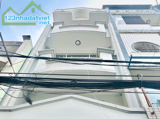 Bán nhà hẻm xe hơi thông Dương Bá Trạc p2 Q8, 42m2[3.4 ×12.5] 4 tầng 4PN chỉ 7 Tỷ nhẹ - 1