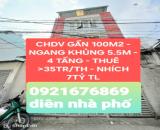 🏡🏡🏡 CHDV 4 TẦNG HẺM XE TẢI ĐƯỜNG NGUYỄN TƯ GIẢN P12 ..GV ....DT 98 M 💸💸💸 7.6 TỶ