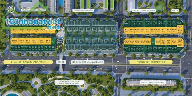 Bán biệt thự Avenue Garden phân khu Thời Đại 222m2 - 1