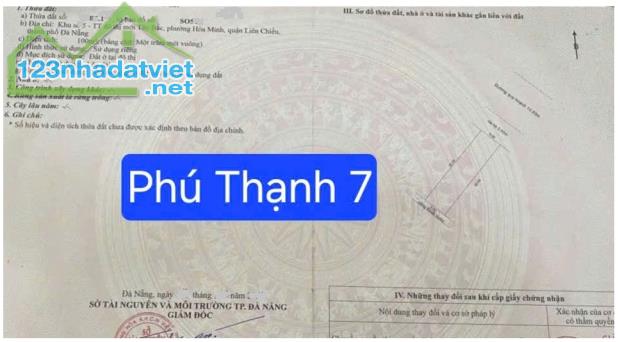 🔴💥Bán đất đường Phú Thạnh 7 - bên hong Quận Liên Chiểu