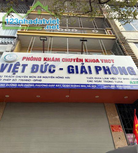 Chính chủ cho thuê nhà 865 Giải Phóng, Giáp Bát, Hoàng Mai