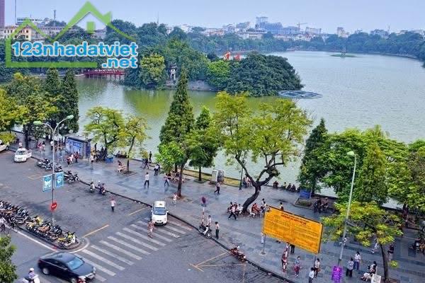 Bán siêu phẩm cách HỒ GƯƠM 300M,Ô TÔ, 4OM2, có sẵn 4 Tầng, giá chỉ nhỉnh 17 tỷ - 1