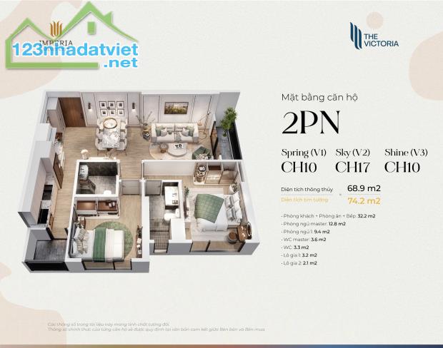 Bán căn hộ Vinhomes Smart City Tây Mỗ - 70m², 2PN, 5.4 tỷ
Căn hộ 70m² Vinhomes Smart - 4