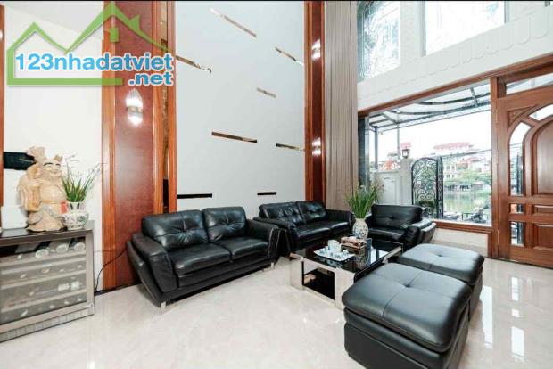 Siêu phẩm mặt hồ Bồ Đề, 100m x 7 tầng, mặt tiền 5.8m, thang máy, gara, kinh doanh, full - 1