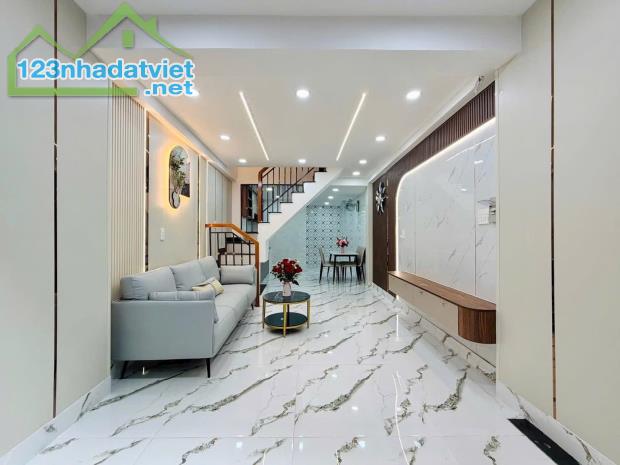 CỰC HIẾM – NHÀ MỚI CÓNG 40M2 – 2 TẦNG – NGAY COOPMART QUANG TRUNG – CHỈ 3 TỶ 97