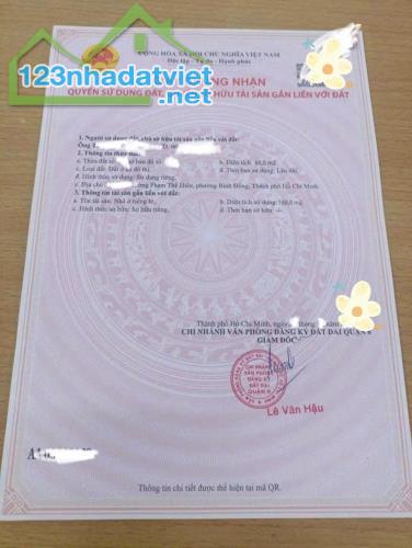 Nhà 4 phòng ngủ giá tốt tại Quận 8 – Gần Cầu Hiệp Ân 1, sổ riêng, 4.5 tỷ thương lượng - 1