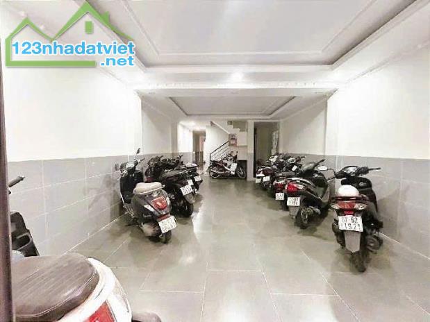 Bán CHDV hẻm 220 Nguyễn Oanh ngang 5m 95m2 5 tầng 12PN TN 55tr NT đẹp gần chợ 12.6 tỷ - 1