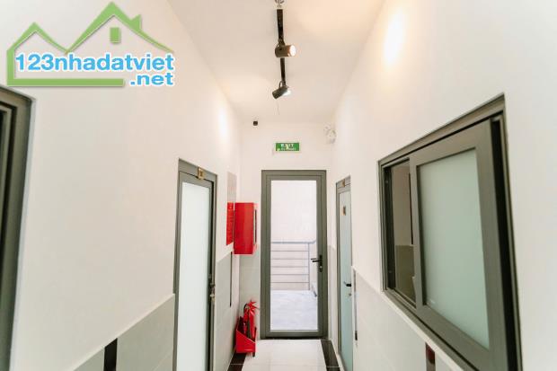 CHDV 8 tầng mới hẻm 656 Quang Trung ngang 8m 200m2 75PN TN 220tr gần chợ HHT 50 tỷ.