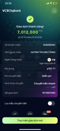 10 CHDV HẺM XE TẢI NGAY CHỢ GÒ VẤP - DÒNG TIỀN 50TR/THÁNG ỔN ĐỊNH - 7.3 TỶ - 4