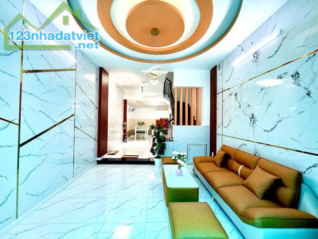 Hẻm xe hơi Phạm Văn Chiêu - 4 tầng - Ô TÔ vào nhà - 6.62 tỷ - 1