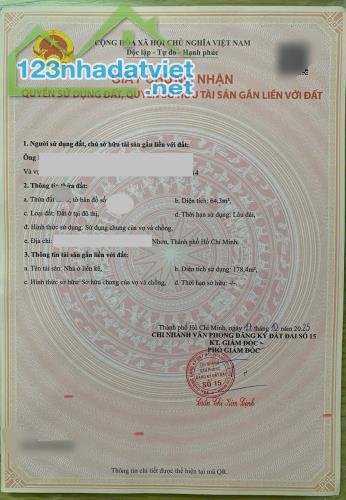 64.3m, BÁN GẤP NHÀ 5 TẦNG, HXH, PHAN VĂN TRỊ, P5 GÒ VẤP, 7 TỶ NHINH - 1