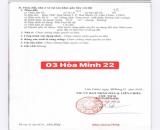 Lô Đất HÒA MINH 22 - Sát trục NGUYỄN SINH SẮC - Gần biển