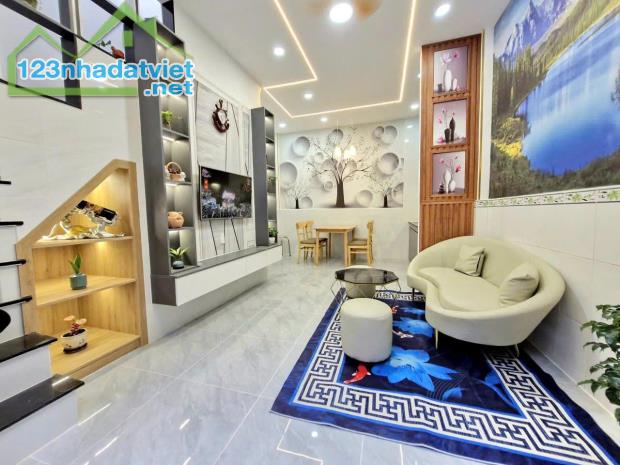 Nhà Quang Trung - Gò Vấp, Công nhận 25m2, full nội thất, 2 tầng, 2PN, nhỉnh 3 tỷ