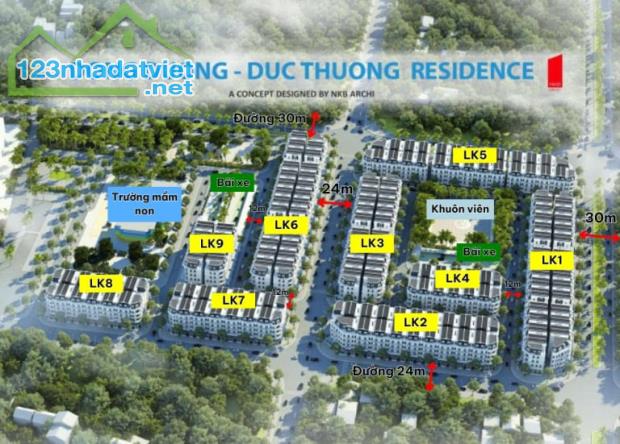 CẦN BÁN LK6, 80M2, ĐƯỜNG 24M TẠI KĐT ĐÔNG DƯƠNG RESIDENCE – ĐỨC THƯỢNG - 3