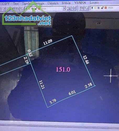 Bán nhà 3 tầng Phú Thượng, Tây Hồ, 151m2, mặt tiền 11m, 3 mặt thoáng, cách oto 50m, 106tr/ - 2