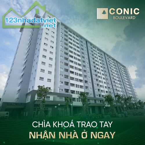 450tr  căn 2PN  cuối Võ Văn  Kiệt -Bình  Chánh  84m2 căn hộ rẻ nhất Sài Gòn - 1