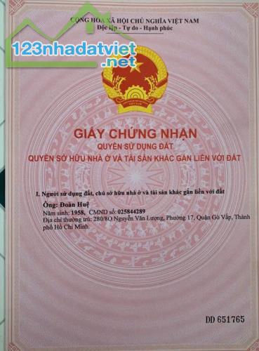 CHÍNH CHỦ Cần bán gấp lô đất - Vị Trí đẹp Tại : Xã Long  Cang - Huyện Cần Đước - Tỉnh - 2