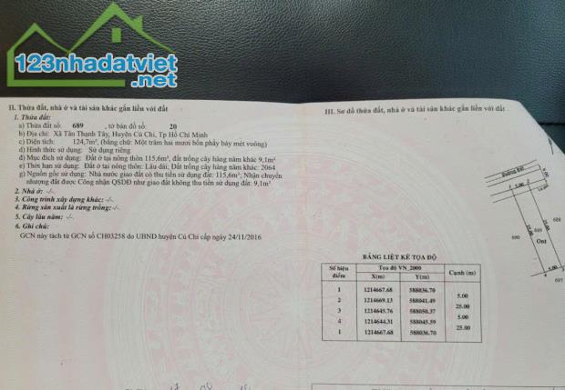 ĐẤT ĐẸP- CHÍNH CHỦ Cần Bán Nhanh Đất vị trí đẹp Tại huyện Củ Chi, TPHCM - 3