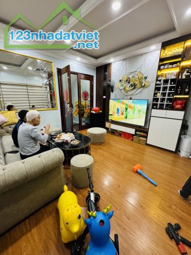 LÔ GÓC Ô TÔ ĐỖ CỬA NHÀ NGŨ HIỆP THANH TRÌ 42m2 5TẦNG FULL NỘI THẤT 7,15 TỶ - 3