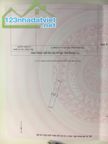 Chủ cần bán 93,6m2 Thôn Đông, Tàm Xá, Đông Anh, Hà Nội. đường ô tô tránh gần cầu Nhật Tân