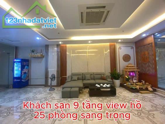 🏨 B.ÁN KHÁCH SẠN TRẦN DUY HƯNG 150M2, 9 TẦNG – MỚI TINH – THIẾT KẾ CHUẨN 3 SAO VIEW HỒ