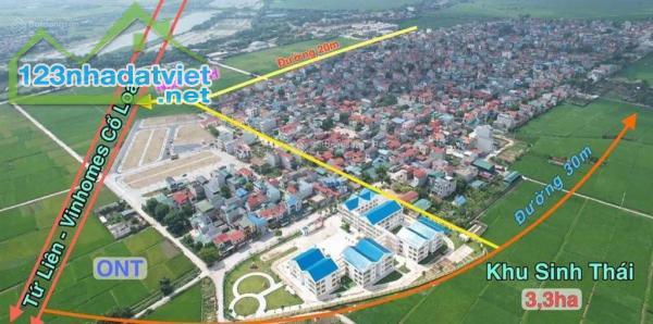 Bán 90m Đất Đấu Giá Cực Đẹp Dục Tú - Đông Anh, Đường Rộng Ô Tô Đánh Võng, Gần Cầu Tứ Liên - 1