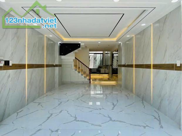 Bán nhà hẻm 10m thông đường số 59, P.14, 4 x 15, 5 lầu có thang máy giá 9.9 tỷ tl - 1