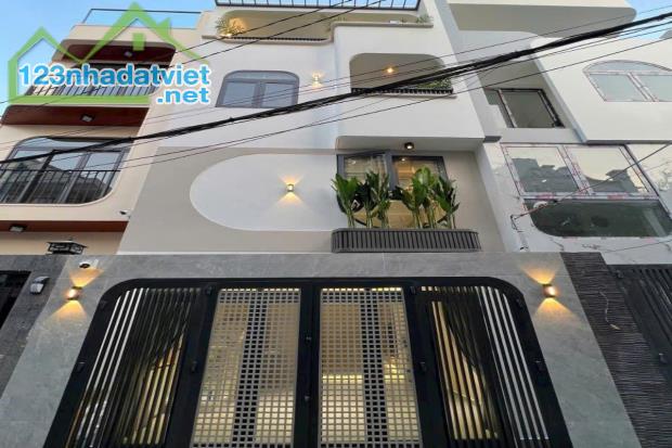 Bán nhà hẻm 4m, Phạm Văn Chiêu, Gò Vấp, 45m² (4.5m x 10m), 4 tầng - Giá 6.95 tỷ TL - 1
