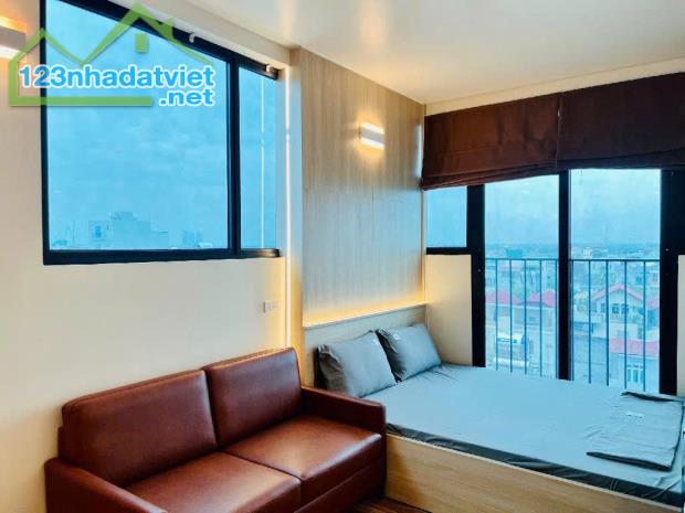Bán Tòa CHDV Lô góc - Âu Cơ - 80m2 x 9T - Ngõ thông thoáng - 29 phòng - Đầy đủ PCCC - 3