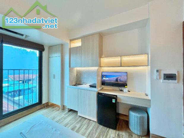 Bán Tòa CHDV Lô góc - Âu Cơ - 80m2 x 9T - Ngõ thông thoáng - 29 phòng - Đầy đủ PCCC