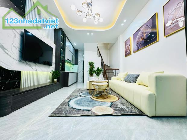 BÁN NHÀ NGÕ 325 KIM NGƯU HAI BÀ TRƯNG - 30M 4T MT 3M - HƠN 4 TỶ SĐCC NHÀ ĐẸP Ở NGAY FULLĐỒ - 3