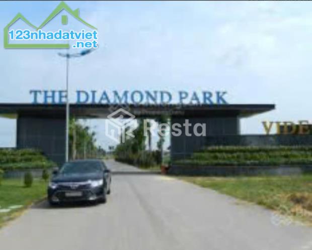 Cần vốn - Bán nhanh mảnh đất nền 154m2 - Tại dự án Diamond Park - Mê Linh. - 2