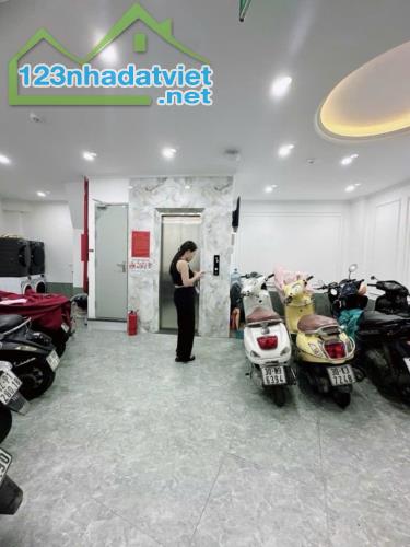 Nhà đẹp 6 tầng, tháng máy, mặt tiền 5,8m, ngõ roongh, thông, nông - 1