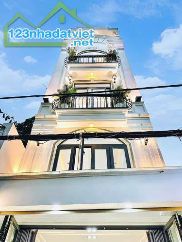 Bán nhà Hẻm 4.5m Thống Nhất, P11, GV, 4 x 14m, 4 tầng, 6.45 Tỷ TL