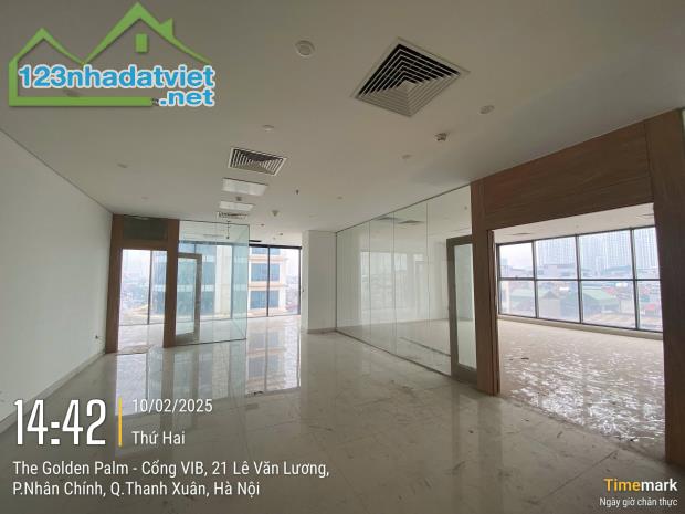 Cho thuê sàn VP 350m2 tòa Golden Plam Lê Văn Lương, Thanh Xuân, Hà Nội vào ngay - 1